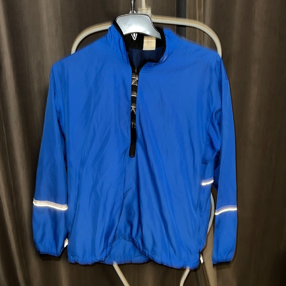 Men’s Nike windbreaker electric blue M 80’s??